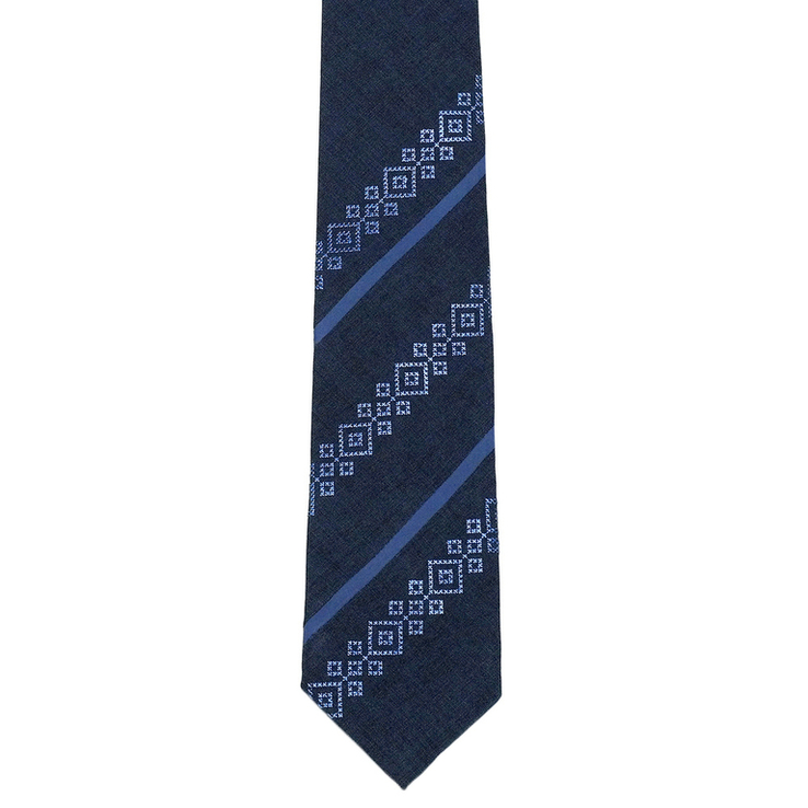 Оригінальна вишита краватка №755, фото №5