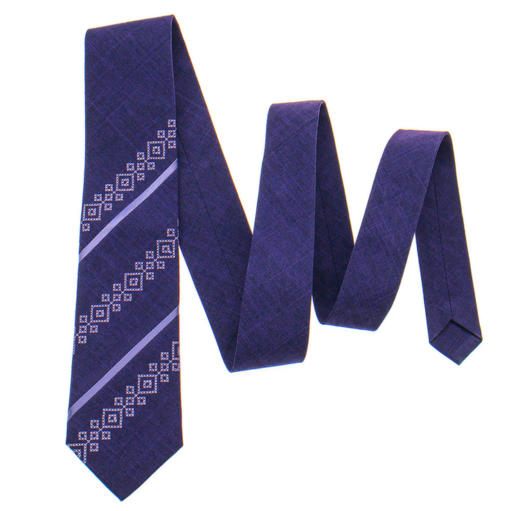 Оригінальна вишита краватка №797, photo number 3