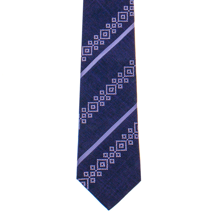 Оригінальна вишита краватка №797, фото №5