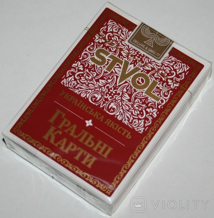 Игральные карты "DeLuxe.,покер" (полная колода.,54 листа.,2 тип) Одесса.,Украина, фото №6