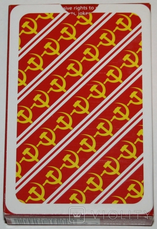 Игральные карты "СССР" (полная колода,55 листов) Piatnik.,Австрия, фото №5