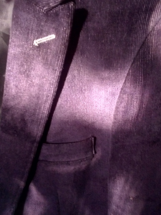 Пиджак вельветовый фиолетовый фирмы WE, фото №7