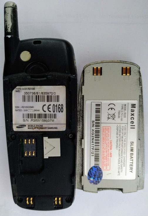 Samsung SGH-E730 Samsung SGH-R210, фото №6