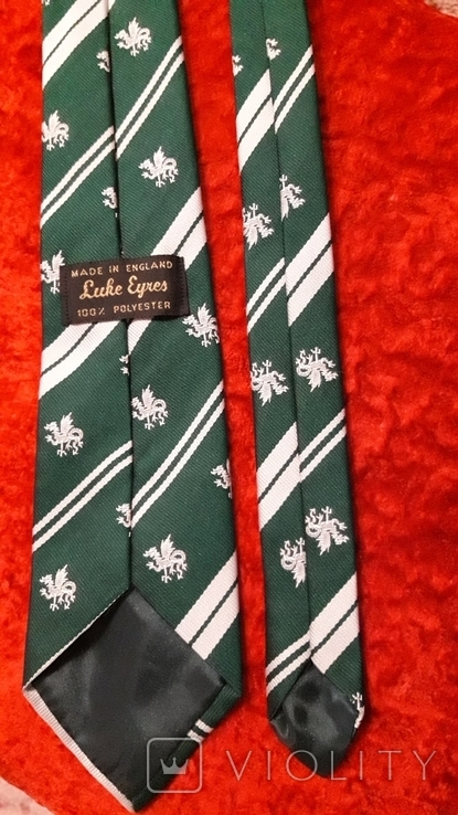 Английский галстук с драконами от Luke Eyres, фото №6