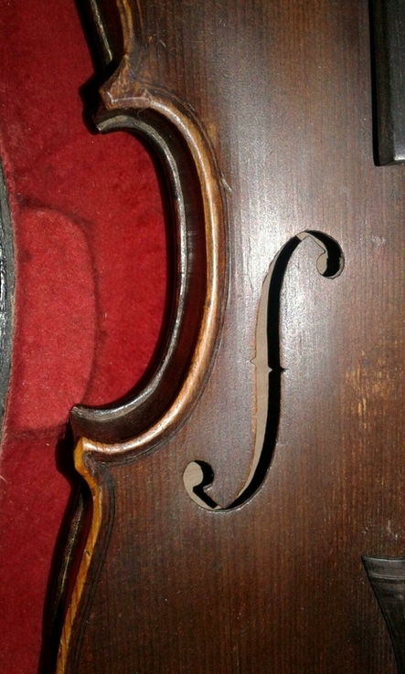Скрипка 4\4 с инкрустацией, фото №7