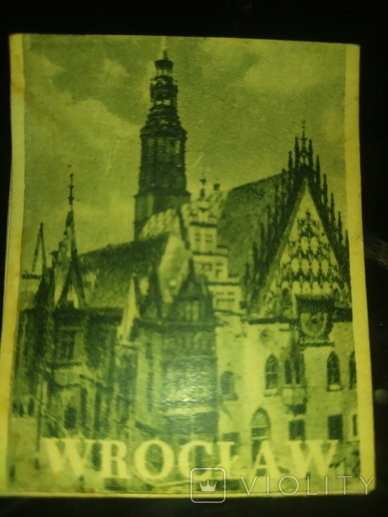 Набор польских открыток-миниатюр.1954г.