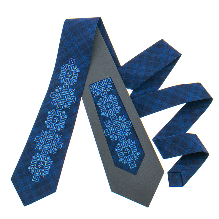 Класична краватка з вишивкою №917, numer zdjęcia 2
