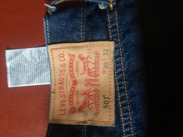 Джинсы Levi Strauss  501, фото №4