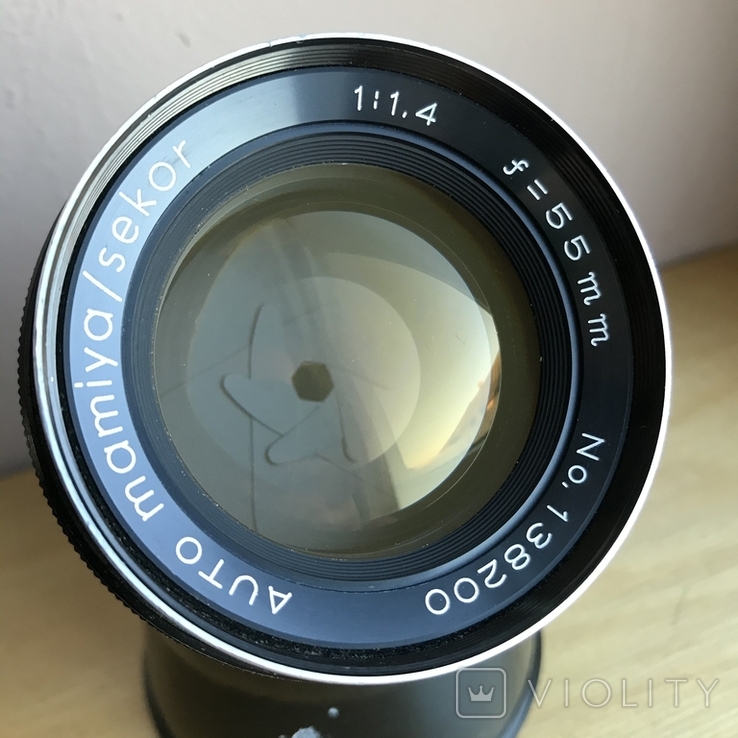 Auto mamiya sekor 55mm f 1.4 (106169497) - купити Violity