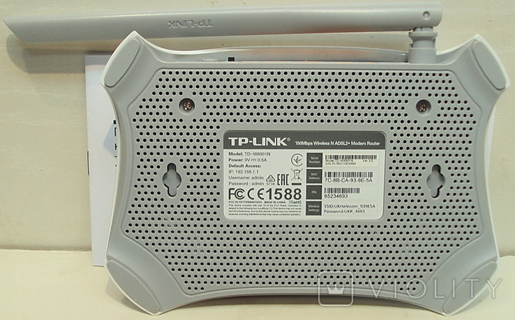 Беспроводной модем-маршрутизатор ADSL2+,полный комплект-1-шт., фото №11