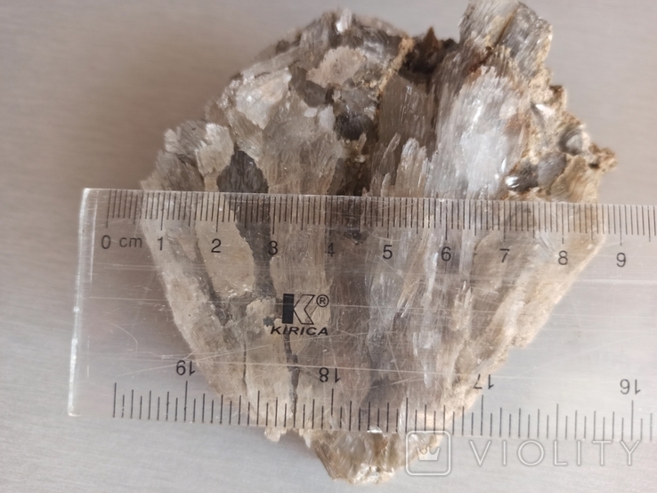 Кластер кристаллов Гипса, 469грамм. Л365, фото №6