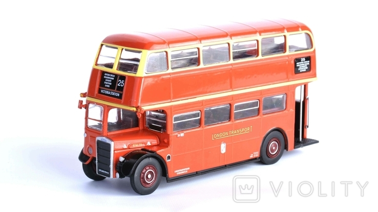 Качественная модель автобуса Leyland RTW 75 (Kultovní autobusy 1:72), фото №2