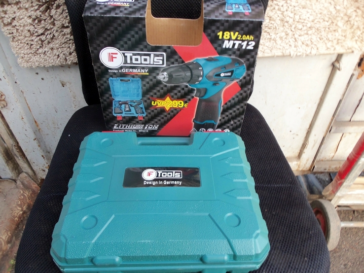 Шуруповерт TOOLS MT12 18V   з Німеччини, фото №3