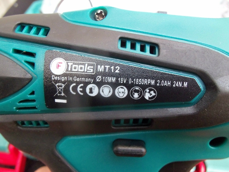 Шуруповерт TOOLS MT12 18V   з Німеччини, numer zdjęcia 11