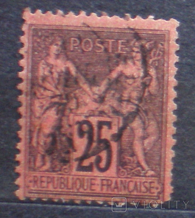Франция № 74  17 евро, фото №2