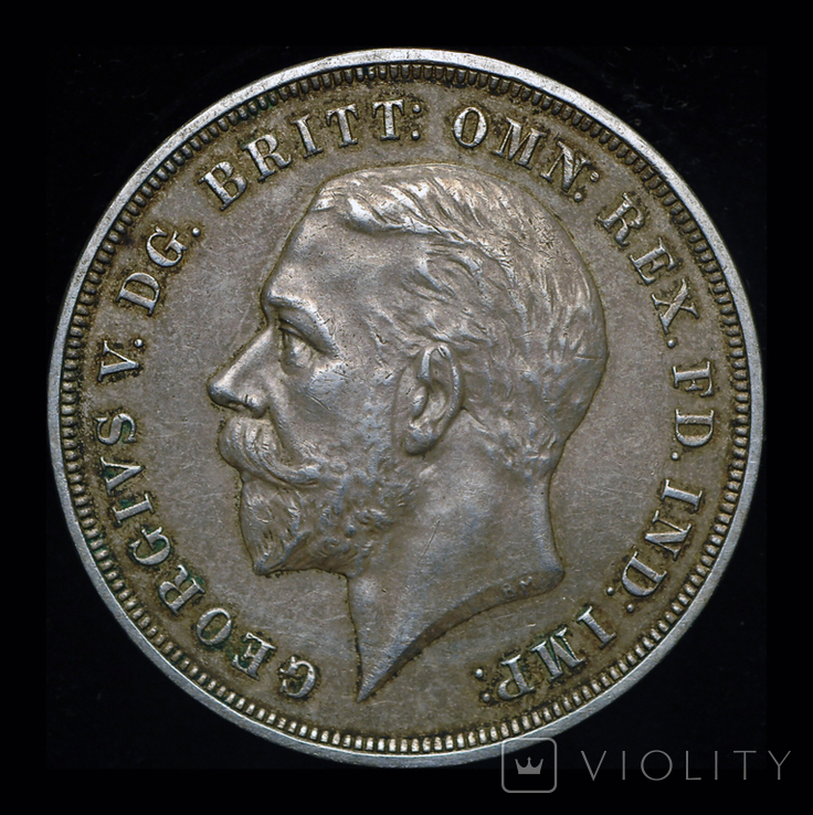 Великобритания крона 1935  серебро