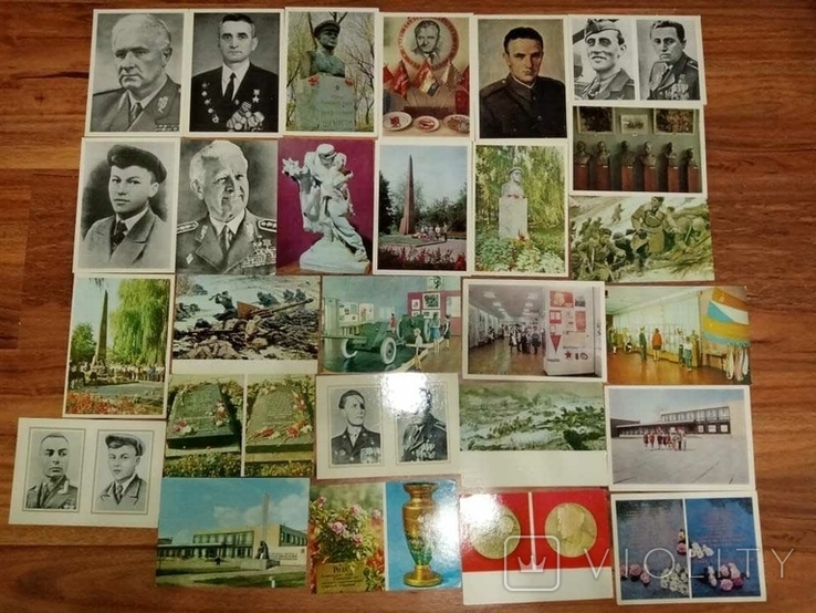 Почтовые карточки "Соколово,памятники боевой славы", 27шт из 2х наборов, фото №2