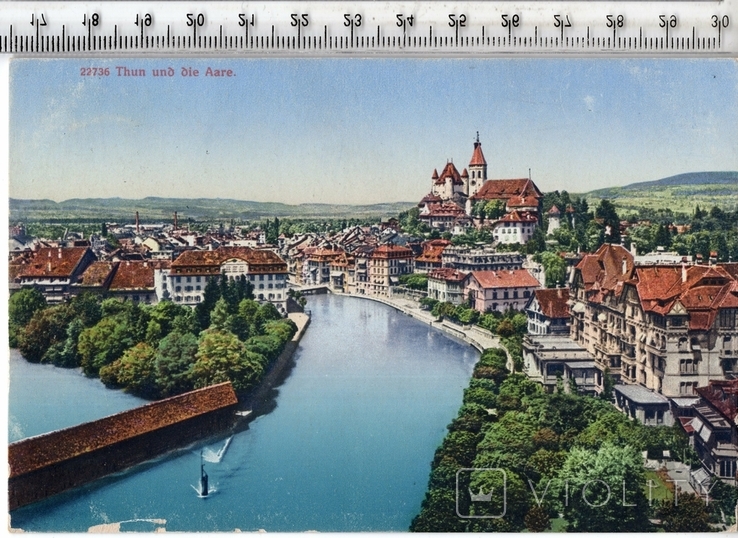 Швейцария. Тун. 1924 год.
