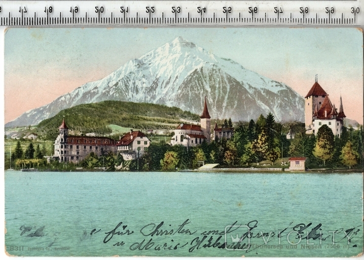 Швейцария. 1908 год.