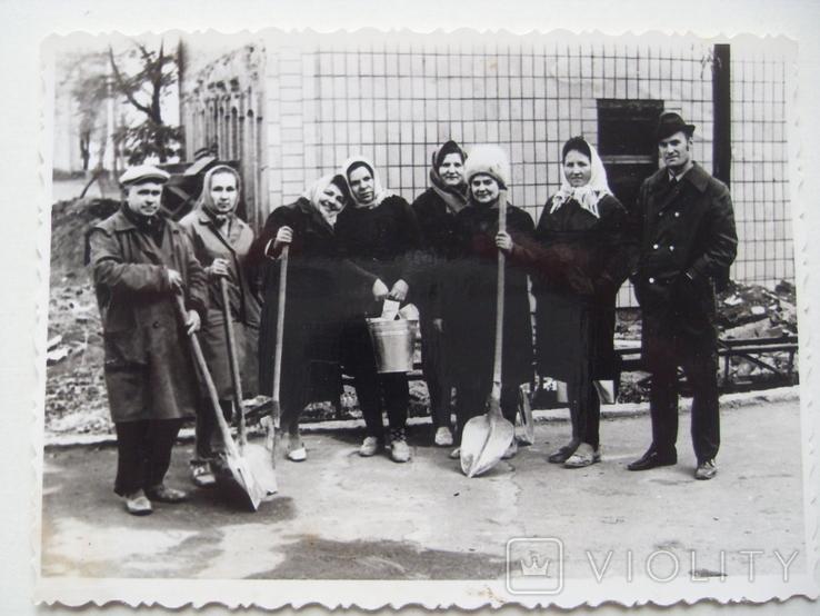 Воскресник на НКМЗ, 1978 г., фото №2