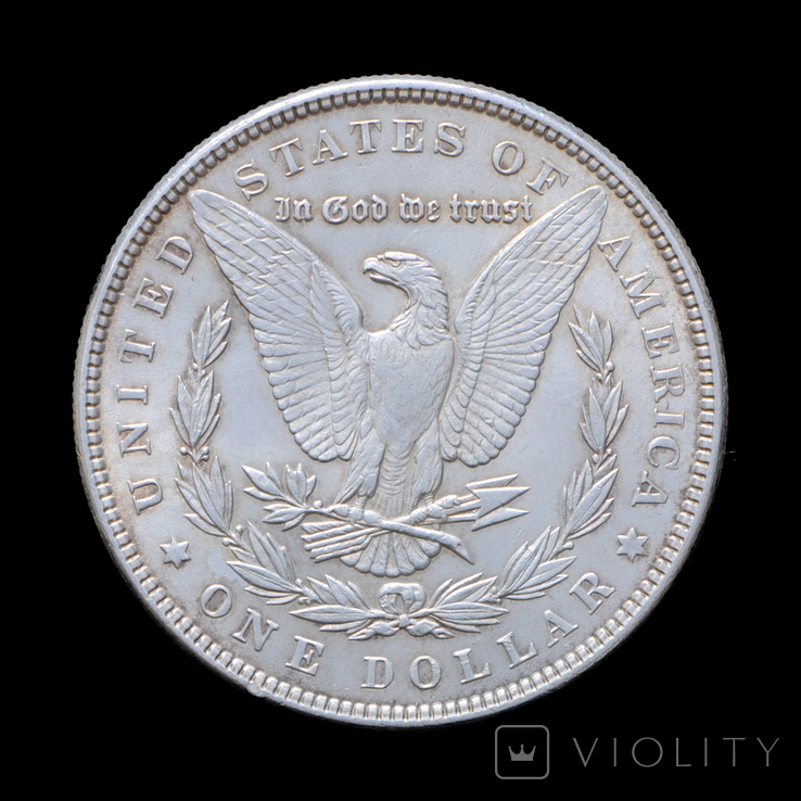 1 Доллар 1886 Морган, США, фото №3