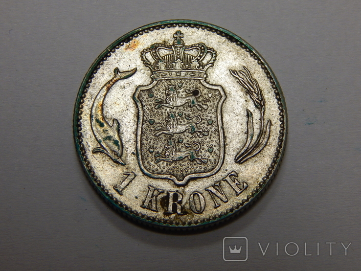 1 крона, 1916 г Дания