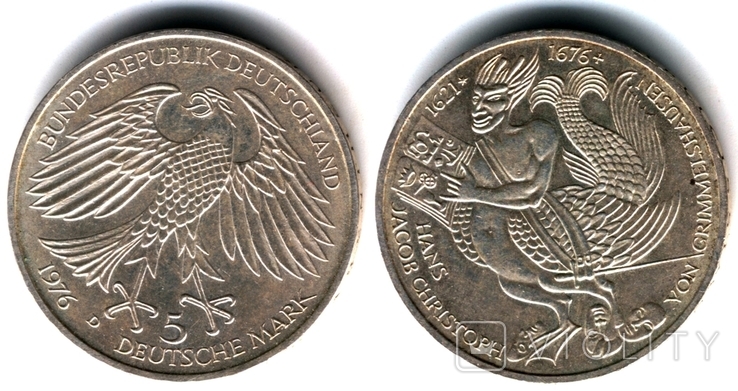 ФРГ 5 марок 1976
