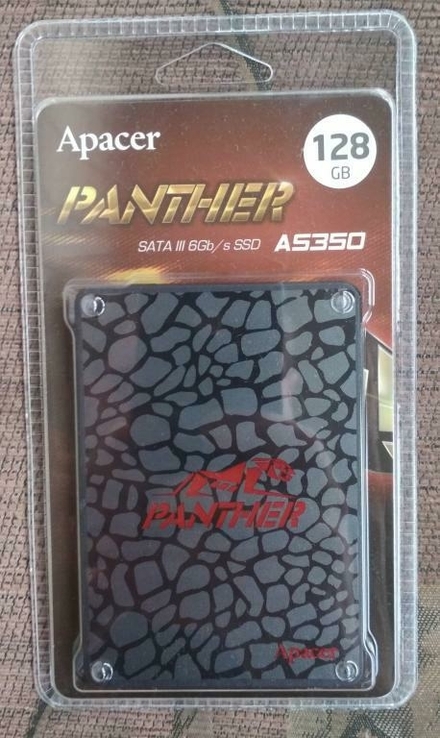 НАКОПИТЕЛЬ SSD 2.5" 128 GB APACER (AP120GAS350-1), фото №4