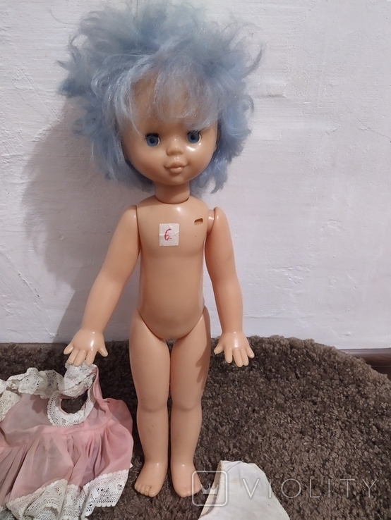 Кукла с голубыми волосами(6), фото №4