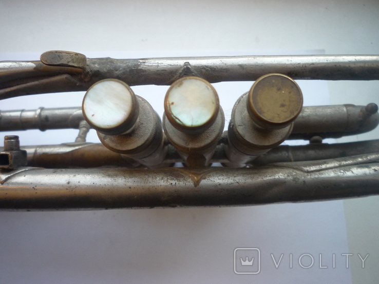 Старая труба кларнет парижская консерватория номер клейма франция, фото №6