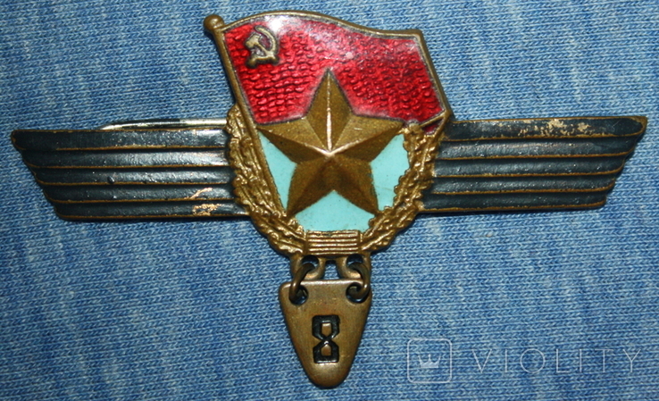 Знак сверхсрочник сухопутные войска СССР.