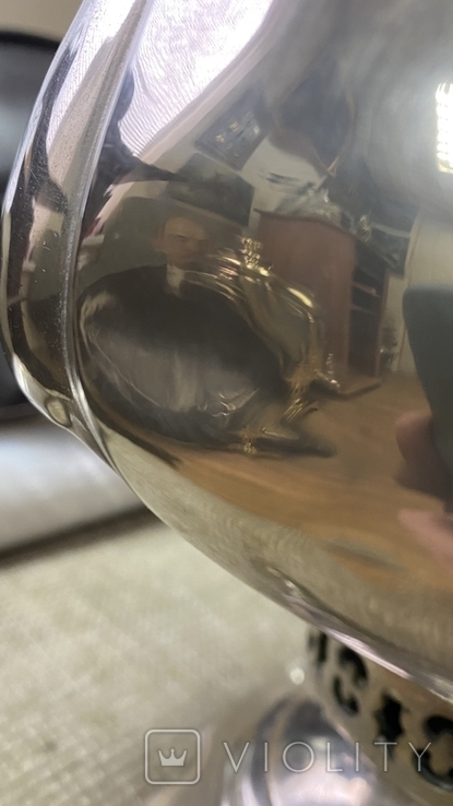 Самовар ваза (грани стрелами) Зубова, фото №11