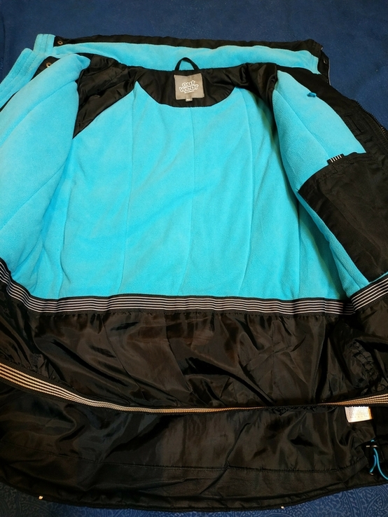 Куртка зомняя спортивная OUT WEAR полиэстер флис на рост 164 см, photo number 8