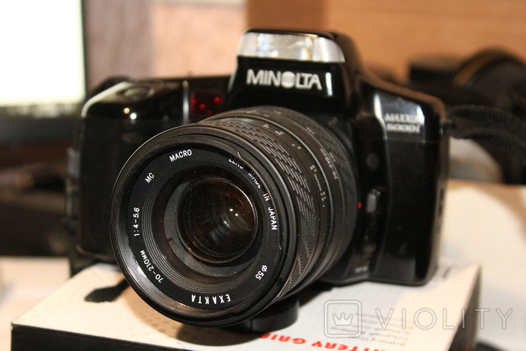 Фотоаппарат Minolta MAXXUM 5000i(exakta 4-5.6/70-210мм)., фото №4