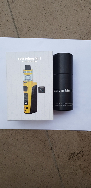 EVic Primo Mini 80w + бак обслуга Merlin Mini RTA, фото №2