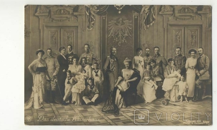 Кайзер і сім'я монарха. Австро-Угорщина. Німецька імперія - Германская империя 014, фото №2
