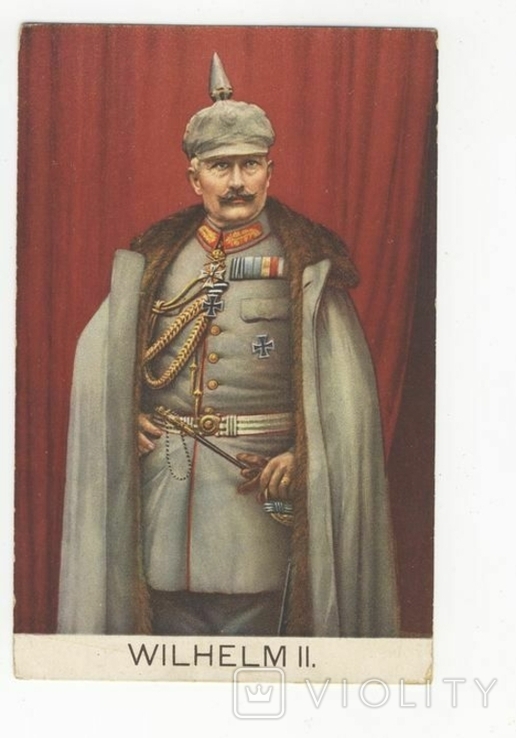 Kaiser Postcarte - Kaiser Wilhelm II Кайзер Австо-Угорщина Вільгельм