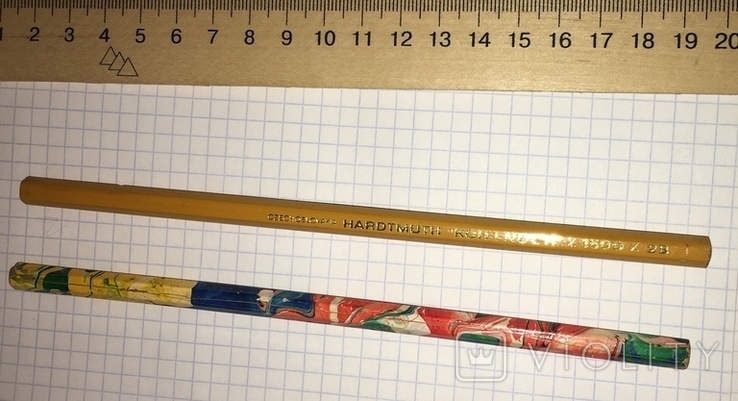 Прості олівці: кольорові (CCCP), Koh-i-Noor (Кохінор), Чехія / Олівці, 2 шт., фото №2