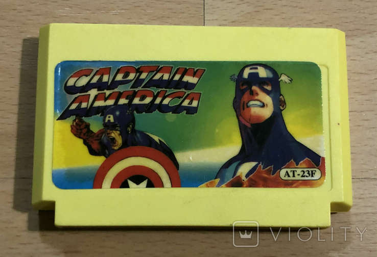 Картридж для приставки (Captain America)