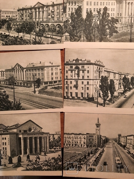 Запоріжжя, 1955. полный комплект открыток, фото №7