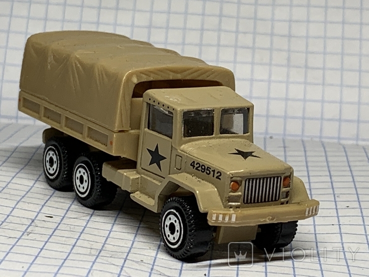 Модель военного грузовика ( Метал, пластик)(10)