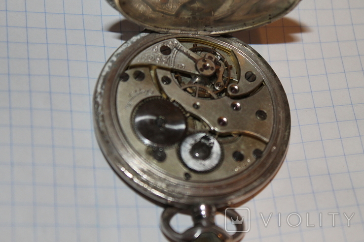 Часы карманные серебро(2), фото №5
