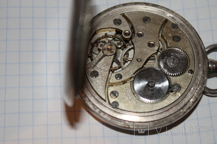 Часы карманные серебро(2), фото №6