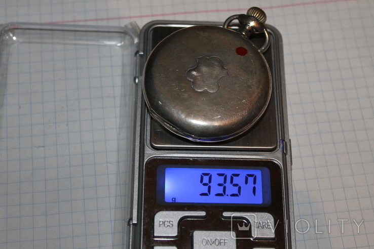 Часы карманные серебро(2), фото №8