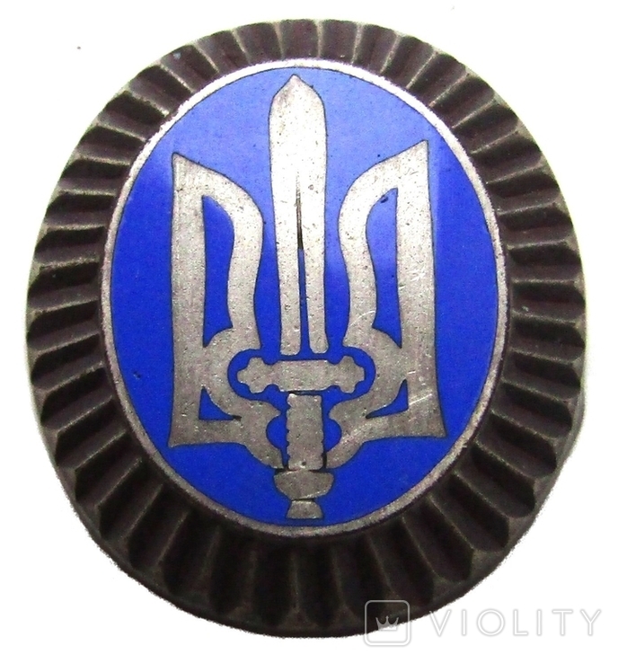 Кокарда Військових Відділів Націоналістів 1940 року