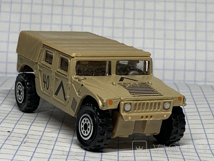 Модель военного авто Hummer 1/64(11)