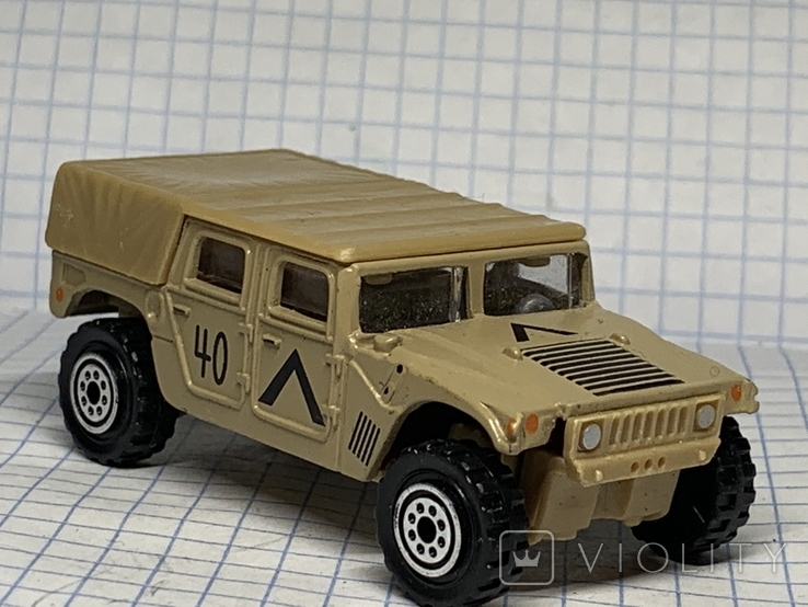 Модель военного авто Hummer 1/64(13)