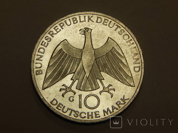 10 марок 1972 G Германия