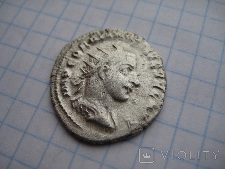 Антониниан, Гордиан ІІІ (реверс - Сол), фото №6