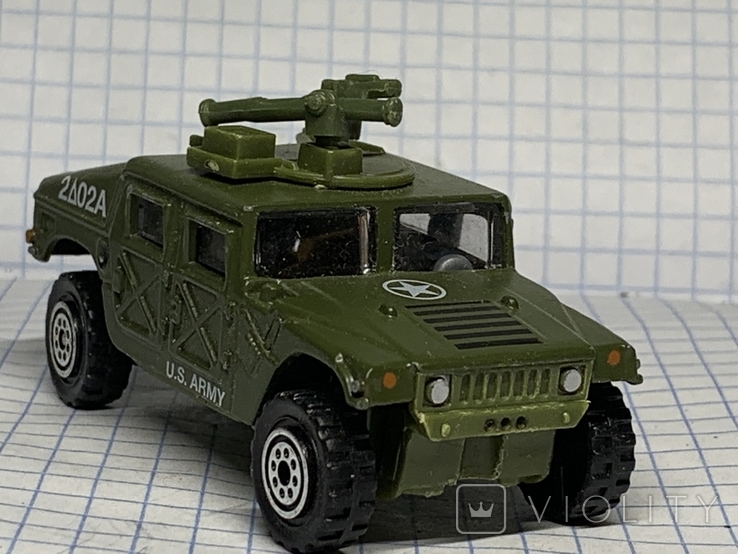 Модель военного авто Hummer 1/64(19)